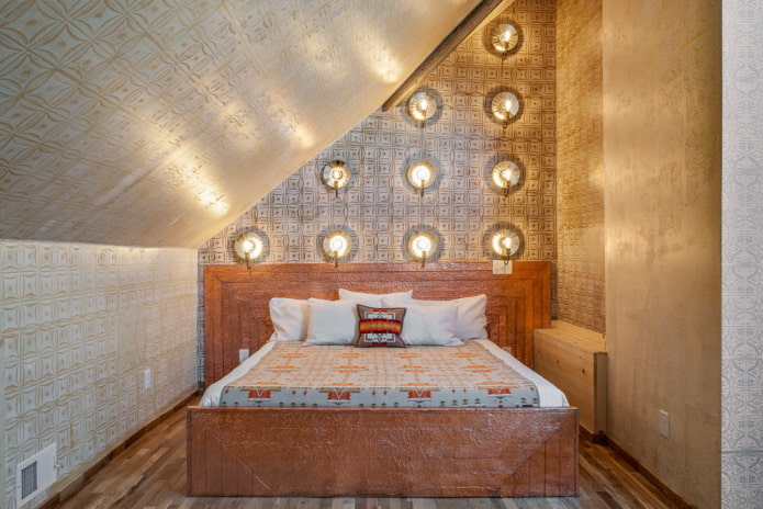 the attic bedroom