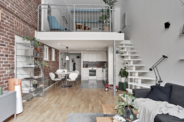 loft-style διαμέρισμα διαμέρισμα κουκέτα