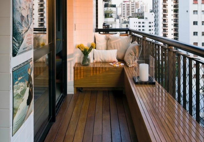 åben balkon design
