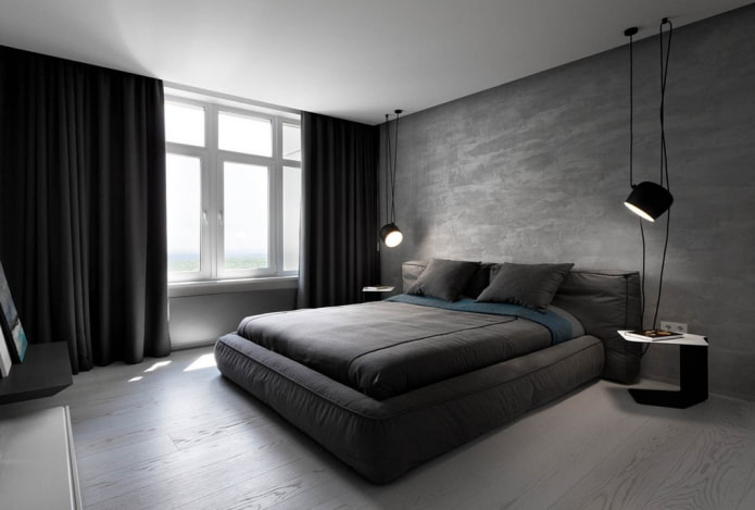 interior gris minimalista