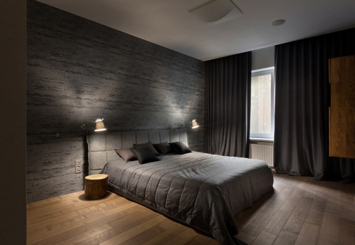 interior decoration in gray tones