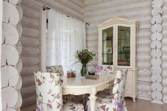 Interiér domu styl Provence stylu