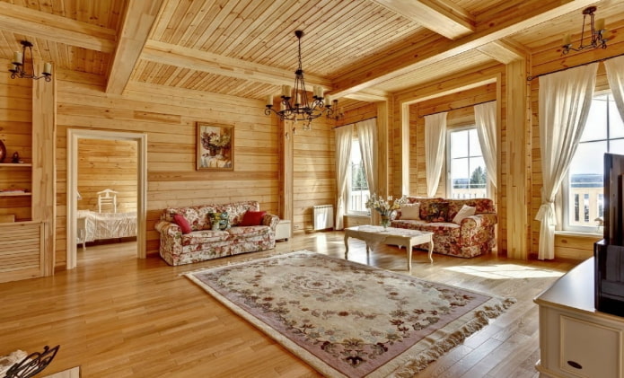 medinis namas rusišku stiliumi