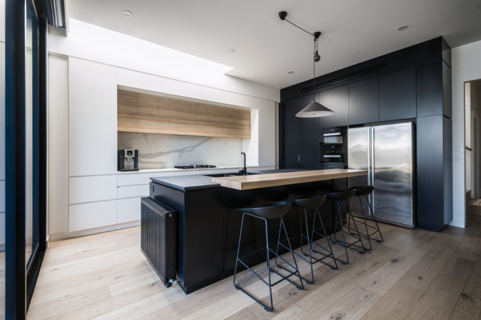 minimalist style kitchen