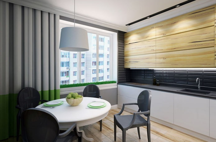 eco-minimalismus styl kuchyně design interiéru