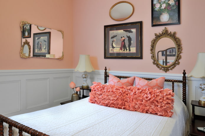 pink bedroom decor