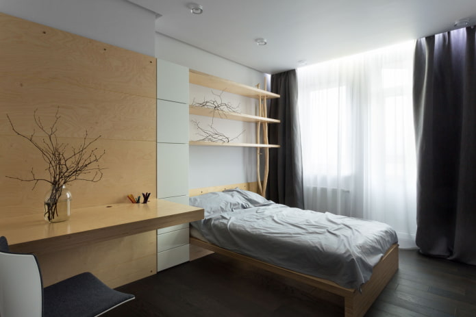 chambre éco-minimaliste