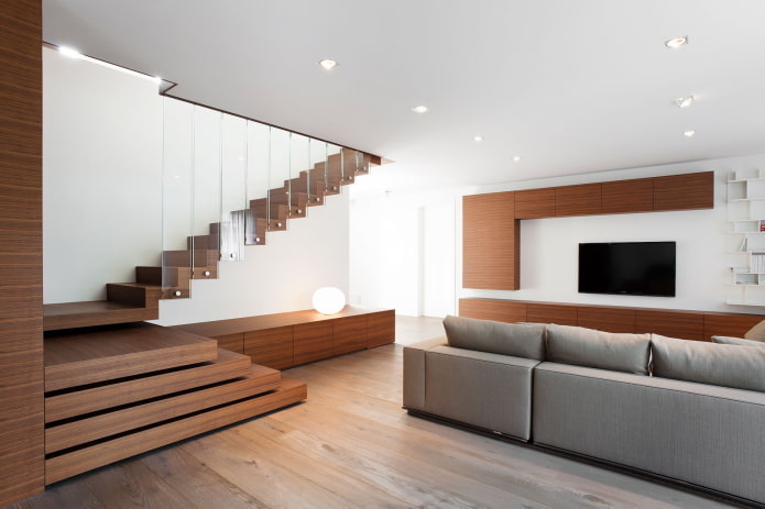minimalist style living room interior design