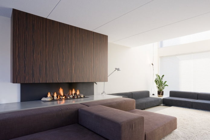 interiørdesign i minimalistisk stil