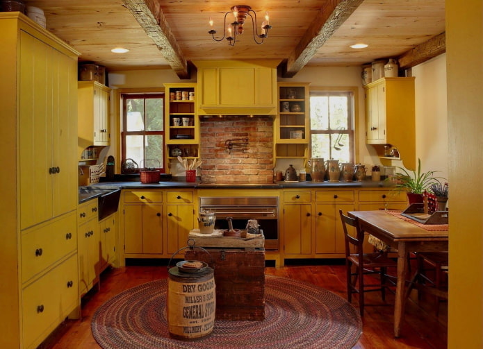 intérieur de cuisine beige