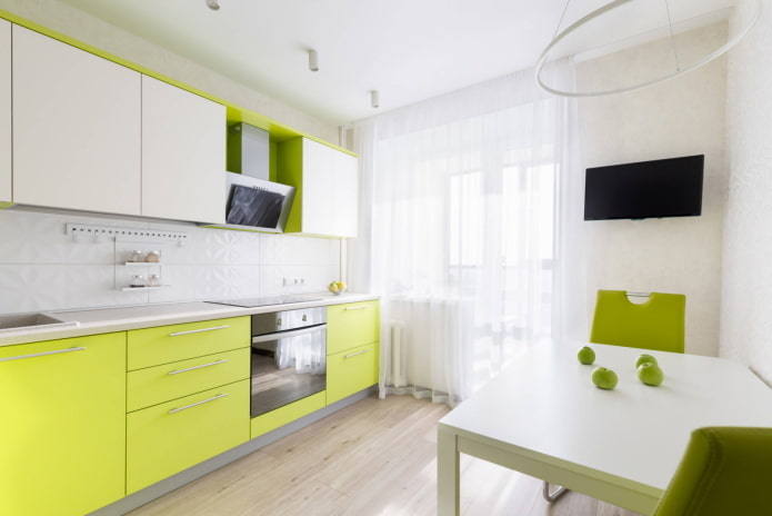 Bright kitchen on the east side