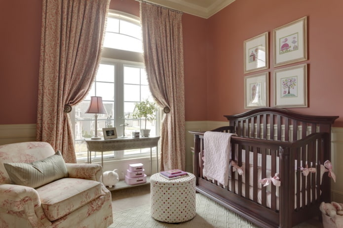 декор и текстил в интериора на детската стая за бебето