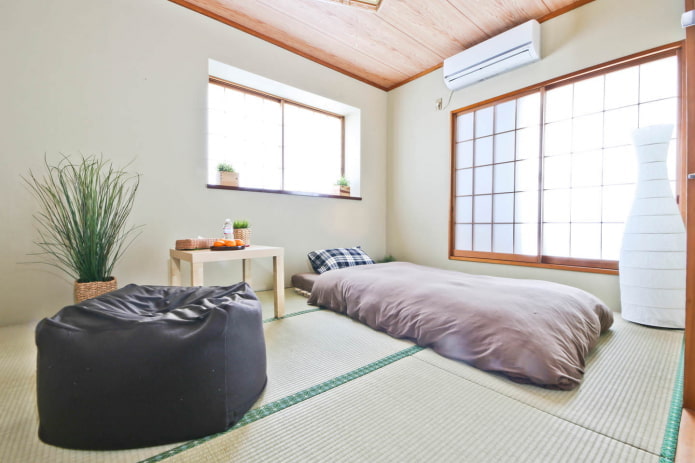 Japoniškas miegamasis