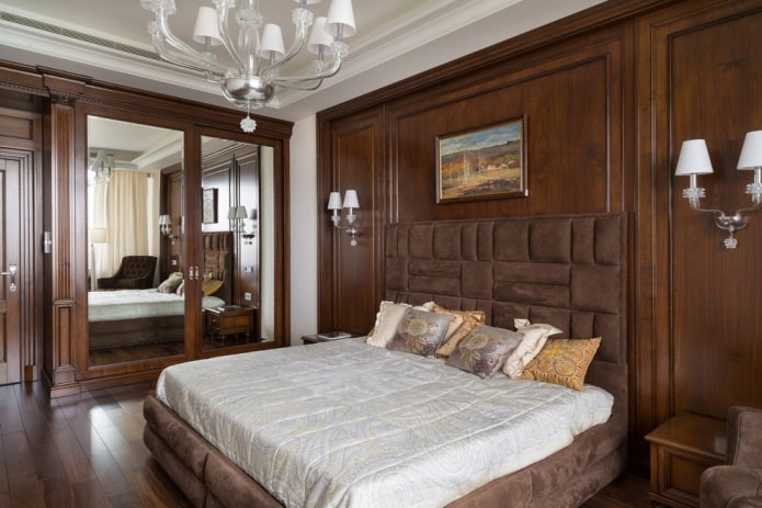 brown bedroom decoration