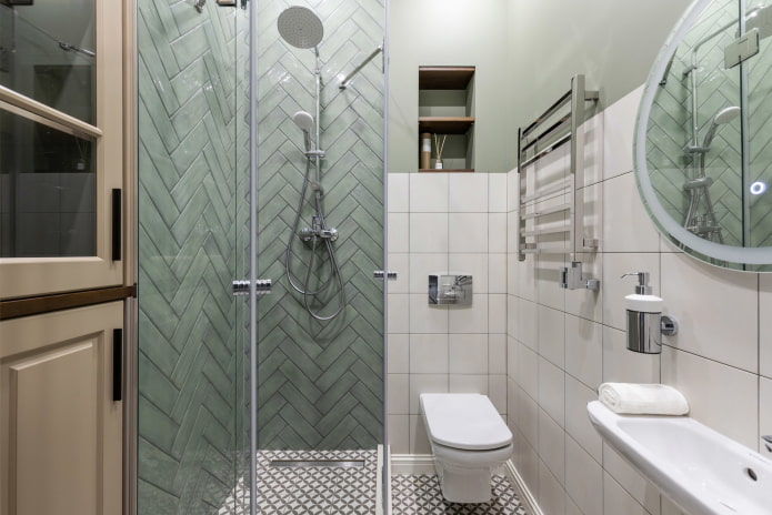 planning and zoning of a combined bathroom