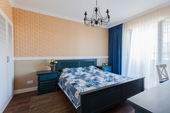 decorazione camera da letto in stile country