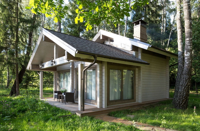 casa de campo em estilo escandinavo