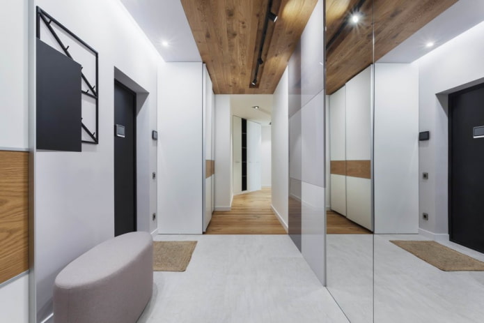 minimalism style hallway