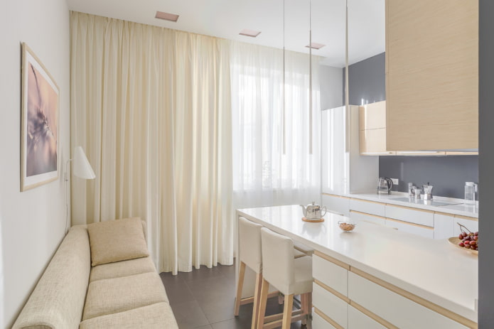 interior design cucina-soggiorno