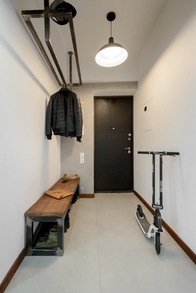 conception de couloir de style loft