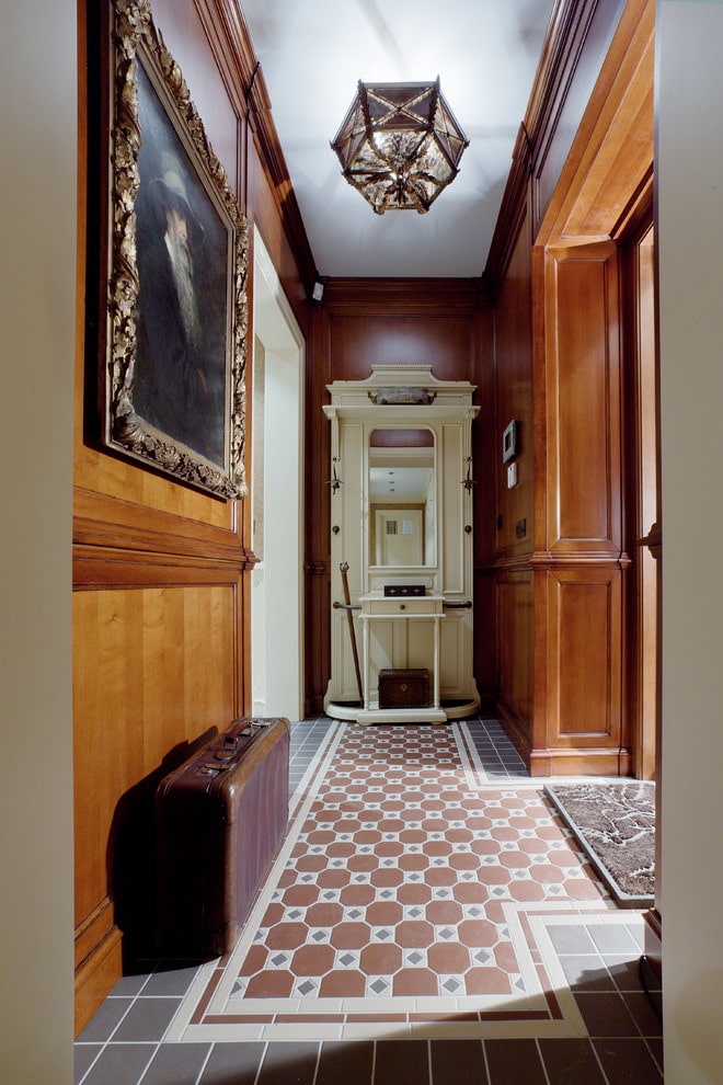 colores clásicos del corredor interior