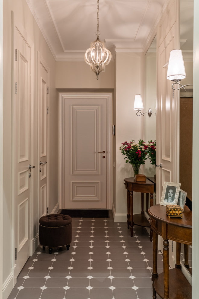 klassisk korridor dekoration