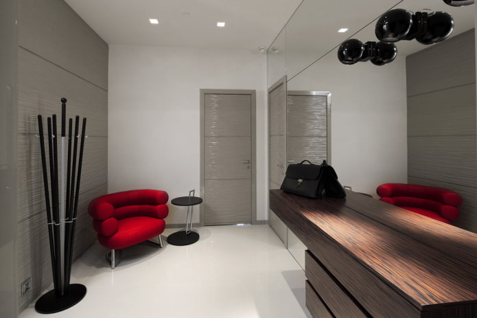 high-tech corridor furniture