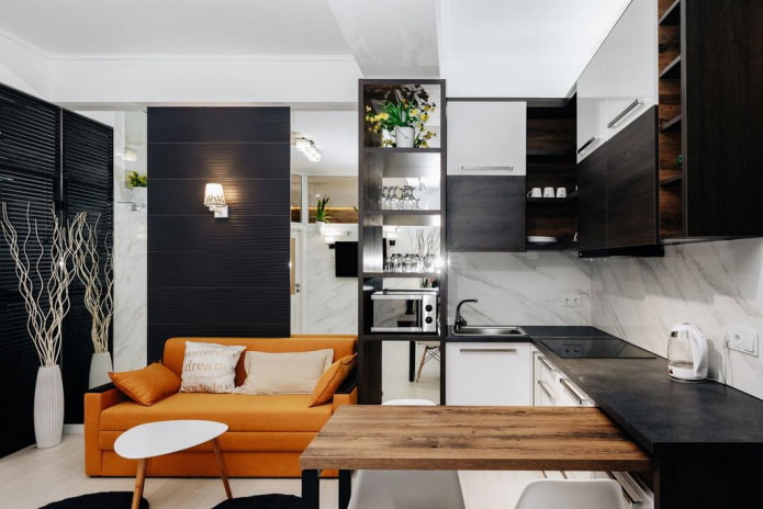 køkken-stue design 15 firkanter