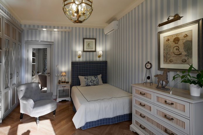 Provence style boy bedroom
