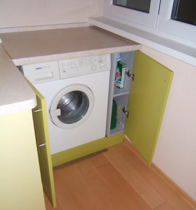 place for washing machine