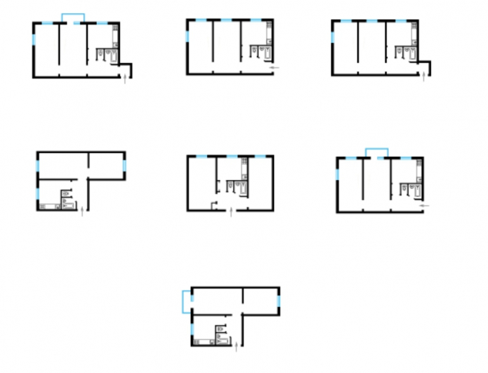 plan piętra serii 480