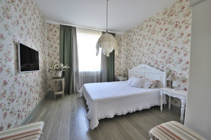 Provence soveværelset loft lysekrone