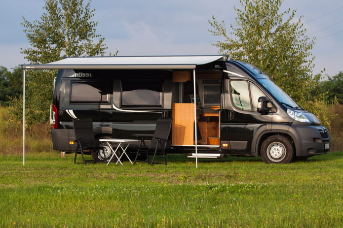 camping-car minibus résidentiel