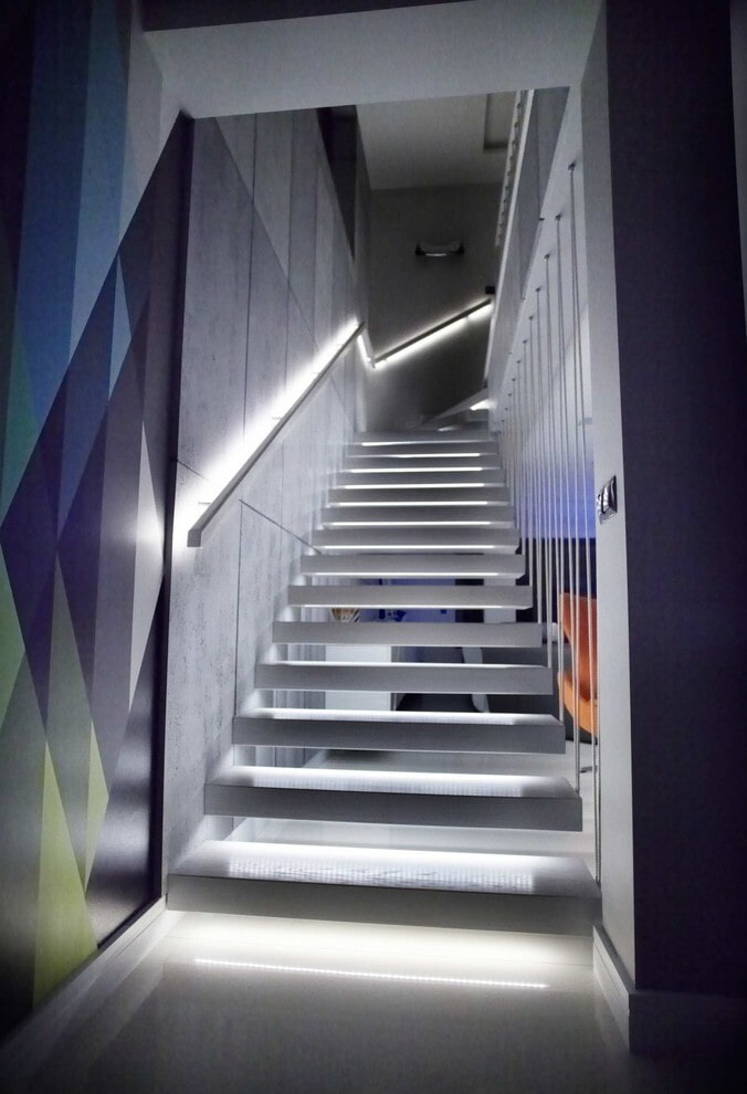 característiques d’il·luminació d’escales