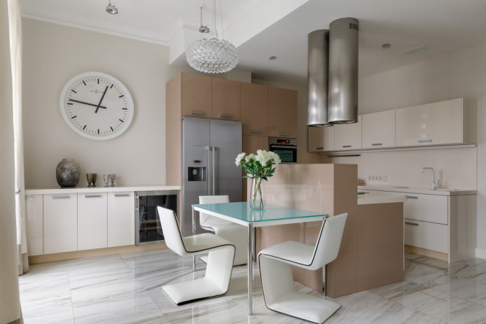 bright kitchen in a modern style