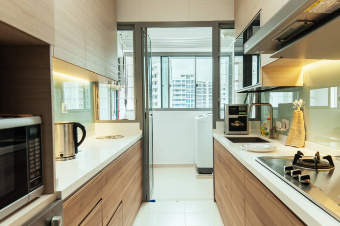 Design d'intérieur de cuisine de 5 m²