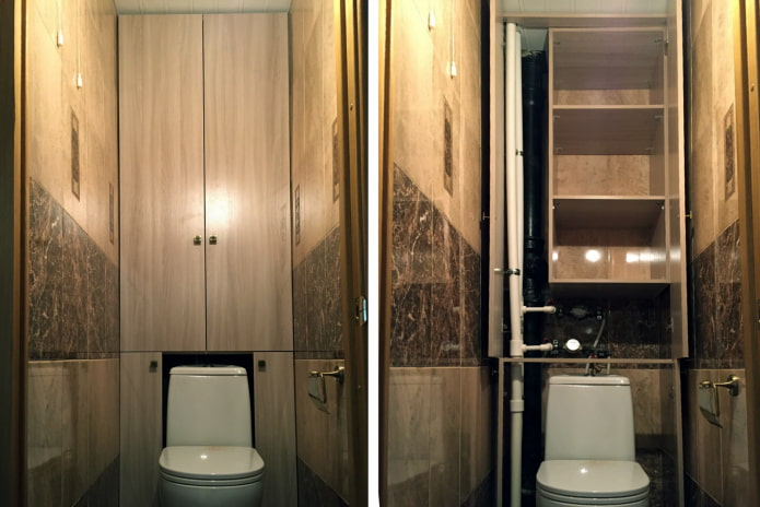 ντουλάπα στο Χρουστσόφ στην τουαλέτα