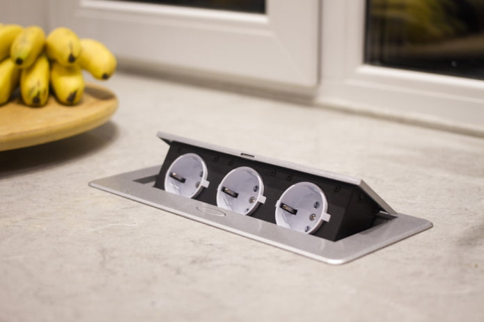 Sockets with a cover