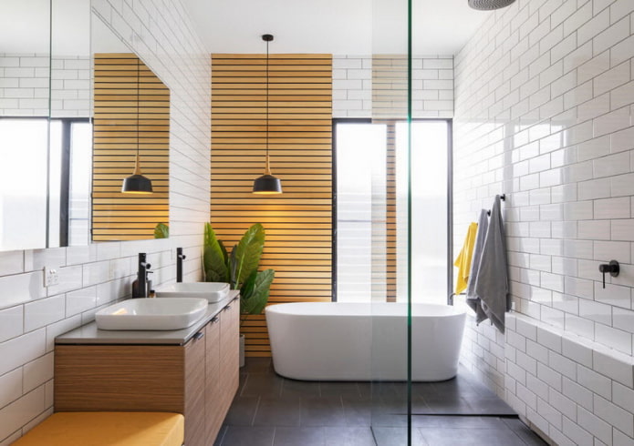 banheiro estilo minimalista