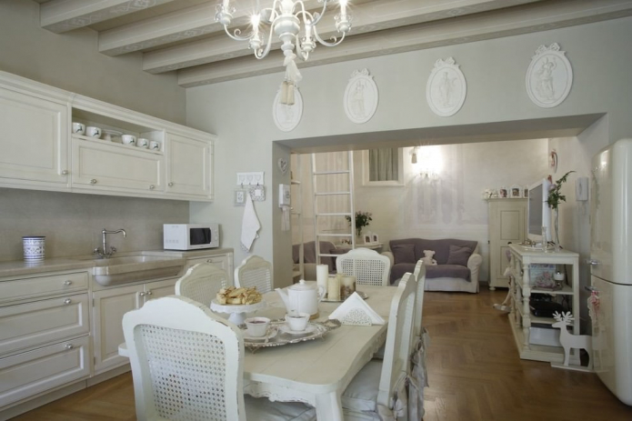 design kuchyně-obývací pokoj