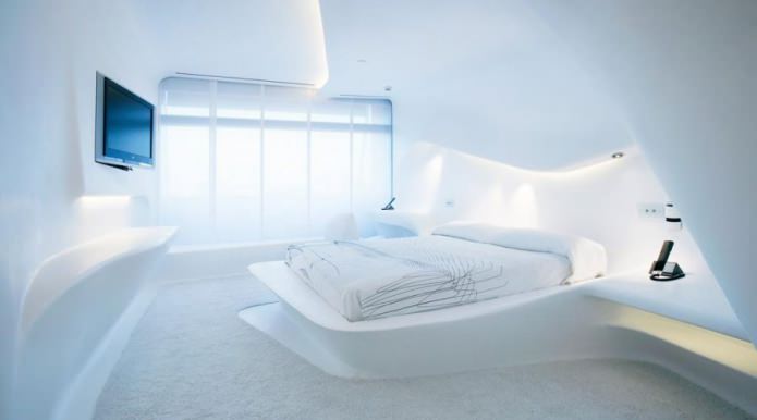 snow-white bedroom