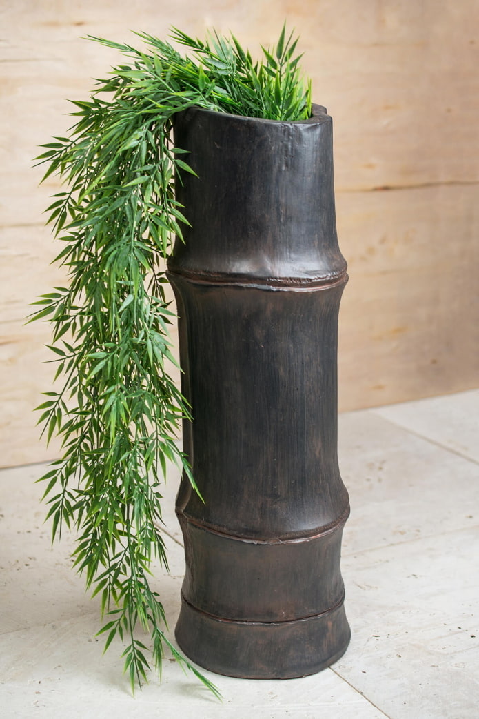 vaso di bambù