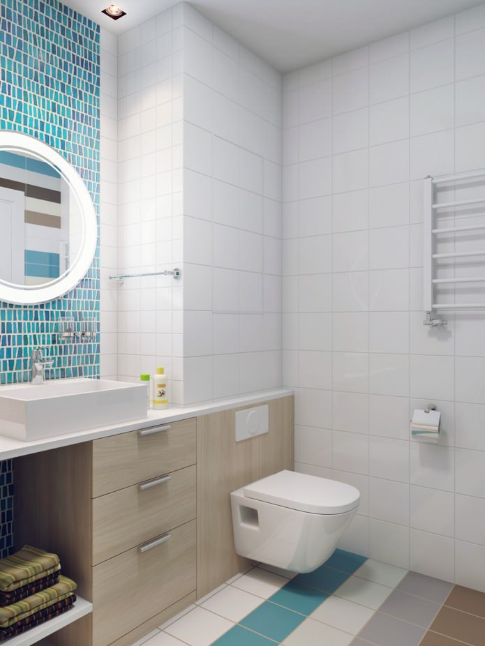 vonios kambarys buto dizainas yra 37 kvadratinių metrų. m