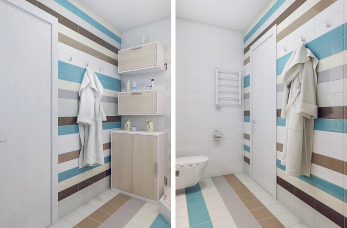 badeværelse i design af lejligheden er 37 kvadratmeter. m.