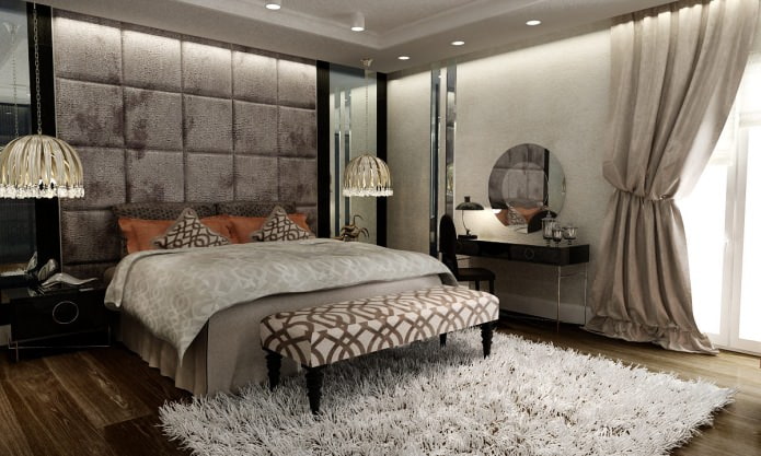 art deco bedroom design