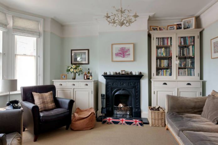 English style living room design