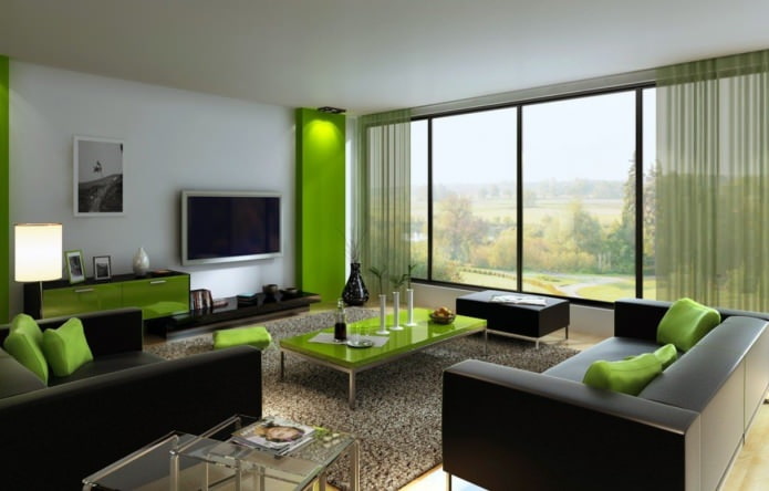 Interior living verde