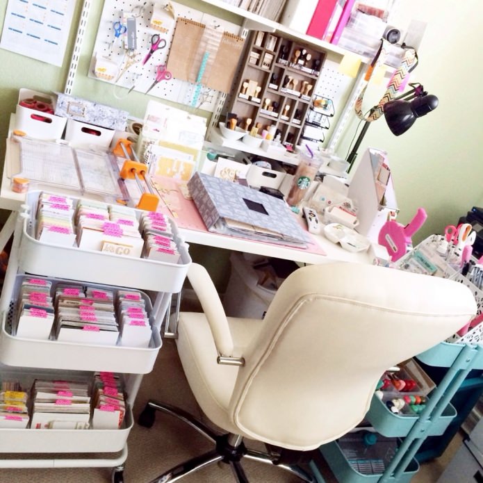 organization of the needlewoman’s workplace