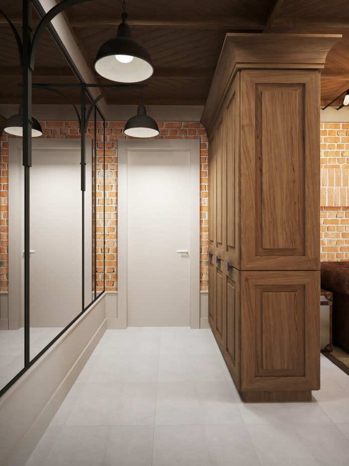 El pasillo en el diseño del apartamento es de 37 metros cuadrados. m