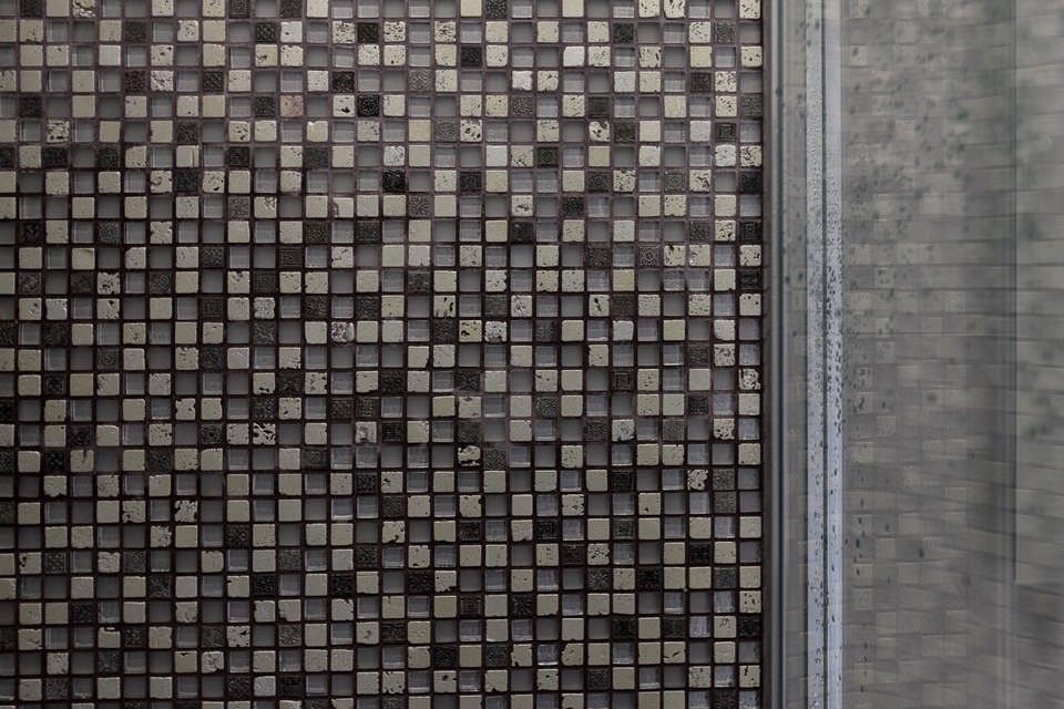 mozaika projektuojant 64 kvadratinių metrų butą. m